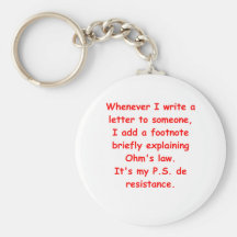ohm's law keychain