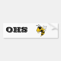 OHS BEE BUMPER STICKERS