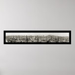 Oil Field Long Beach Photo 1923 Print