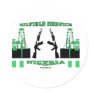 Oil Field Service Nigeria, Oil Patch Sticker