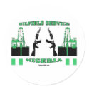 Oil Field Service Nigeria, Oil Patch Sticker