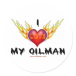 Oil Field Sticker, I Love My Oilman