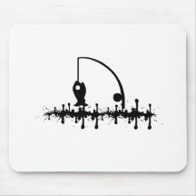Oil Fish Mouse Pads
