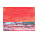 oil painting seascape modern art post card postcards