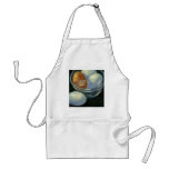 OIL PASTEL: EGGS IN BOWL: REALISM ART APRON