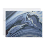 Oil slick on water personalized invitation