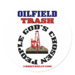 Oilfield Trash God's Chosen People,Sticker,Oil