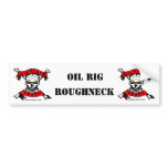 Oilfield Trash,Skull and Crossbones,Oil Rigs,Oil bumper stickers