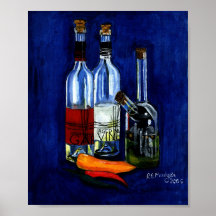 Oils, Vinegar, and Chillies. Posters