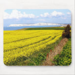 Oilseed rape field in the Isle of Wight mousepads