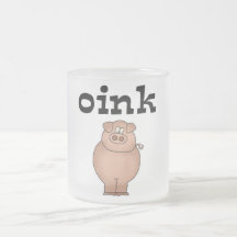 Oink Pig T-shirts and Gifts Coffee Mugs