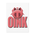 oink postcards