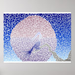 Oiseau de nacre (Sunset's bird) Poster