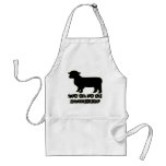 ok black sheep farm apron