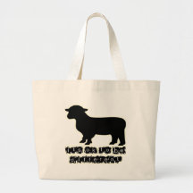 ok black sheep farm tote bag