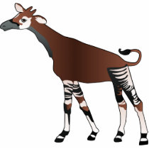 Okapi Sculpture Acrylic Cut Outs