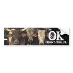 Okechobee Florida The OK Beef Cattle Cows Sticker bumper stickers