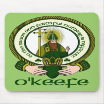 O'Keefe Clan Motto Mouse Pad