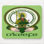 O'Keefe Clan Motto Mouse Pad mousepads