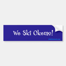 Okemo Ski Resort Bumper Stickers