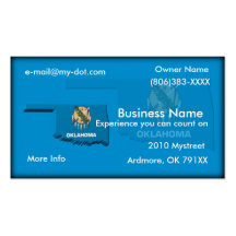 Oklahoma Business Card