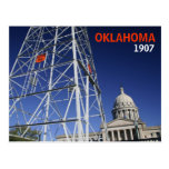 Oklahoma centennial postcard
