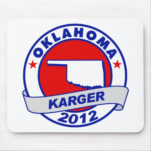 Oklahoma Fred Karger Mousepad