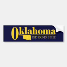 Oklahoma Gold Bumper Stickers