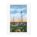 Oklahoma Oil Field postcards