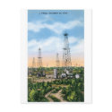 Oklahoma Oil Field postcards