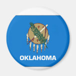 Oklahoma State Flag Fridge Magnets