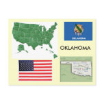 Oklahoma, USA postcards