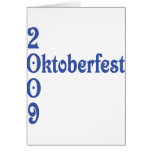 oktoberfest 2009 cards