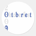 oktoberfest 2009 icon round stickers