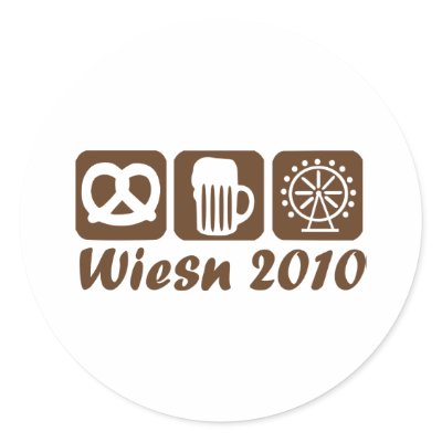 Oktoberfest 2010 - Munich Sticker by Thinkdifferent
