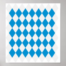 Oktoberfest Bavaria flag Poster