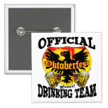 Oktoberfest Beer Drinking Team Shirts and Gifts Pins