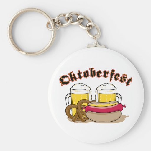 Oktoberfest Beer Keychains