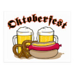 Oktoberfest Beer Postcards