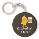 Oktoberfest Chick Keychain