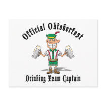 Oktoberfest Drinking Team Captain Gift