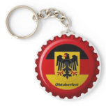 OKTOBERFEST GERMAN BOTTLECAP DESIGN keychains