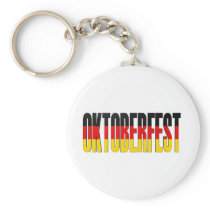 Oktoberfest German Flag Key Chains