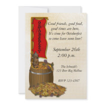 Oktoberfest Custom Invites