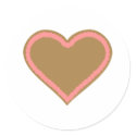 Oktoberfest lebkuchen heart stickers