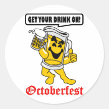 OKTOBERFEST ROUND STICKER