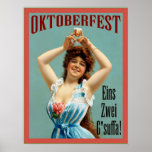 Oktoberfest  ~ Vintage Bavarian Advertising Poster posters