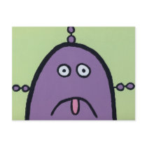 Olaf Purple Post Cards