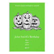 O'Lantern Brothers Invitation