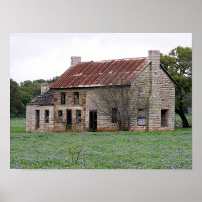 Old Abandoned Farm House Posters by DreamBigInk
